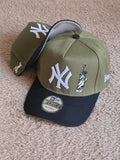 Gorra New Era 9FORTY A-Frame New York Yankees (Edición Especial "Estatua de la Libertad")