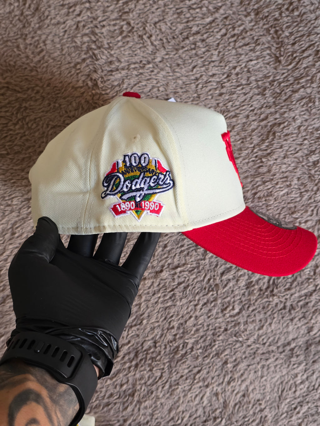 Gorra New Era 9FORTY Los Angeles Dodgers – (Edición Especial "100th Anniversary")
