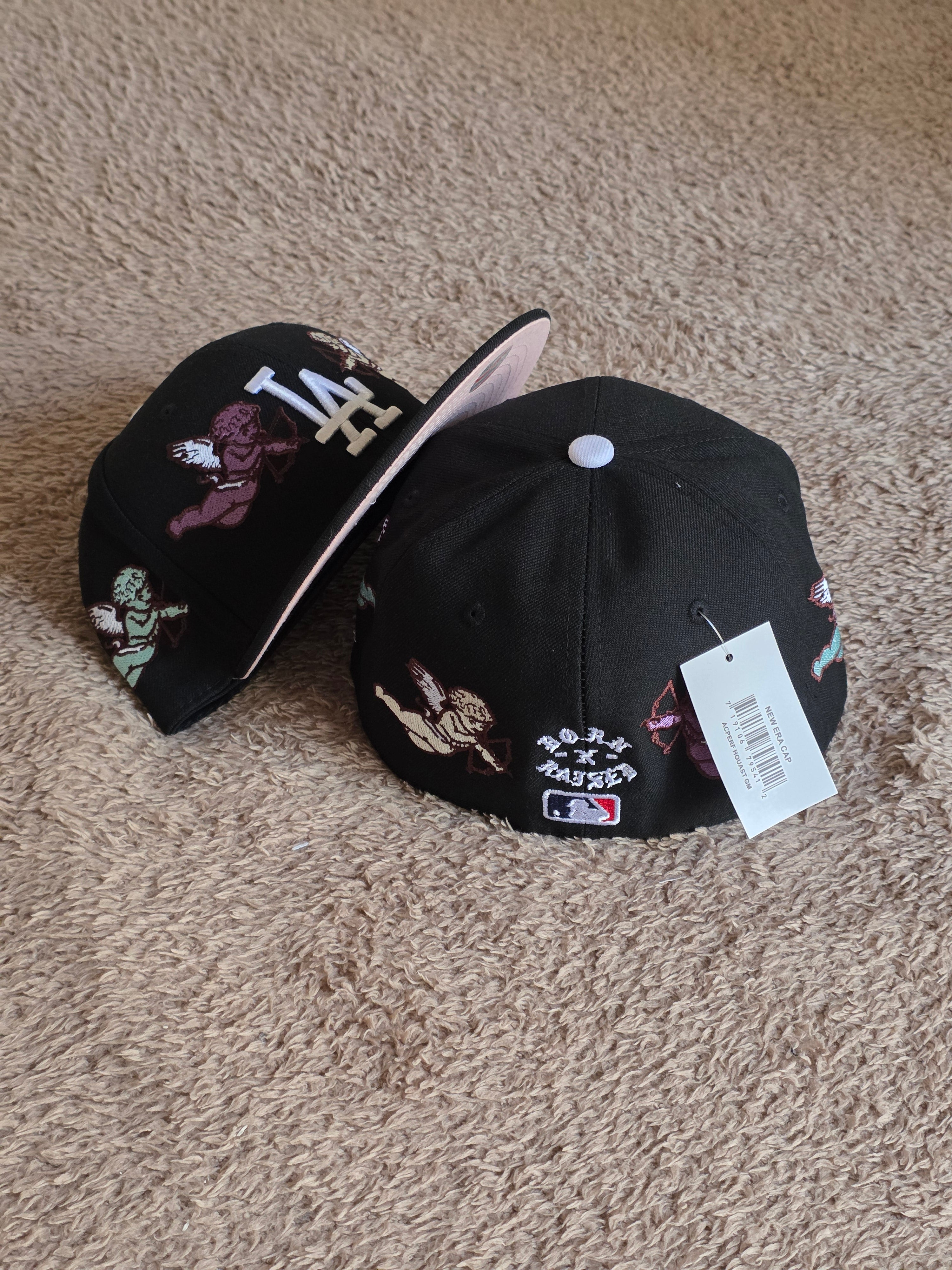 Gorra New Era 59FIFTY Los Angeles Dodgers x Born x Raised – (Edición Especial "Cupid / Cherub")