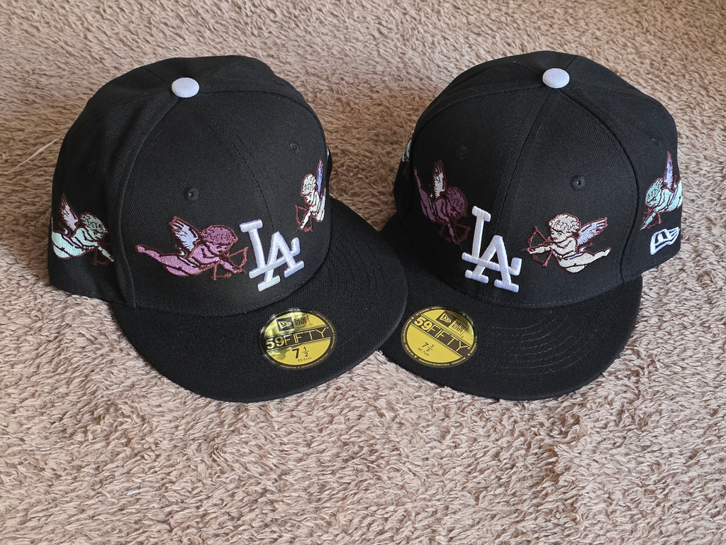 Gorra New Era 59FIFTY Los Angeles Dodgers x Born x Raised – (Edición Especial "Cupid / Cherub")