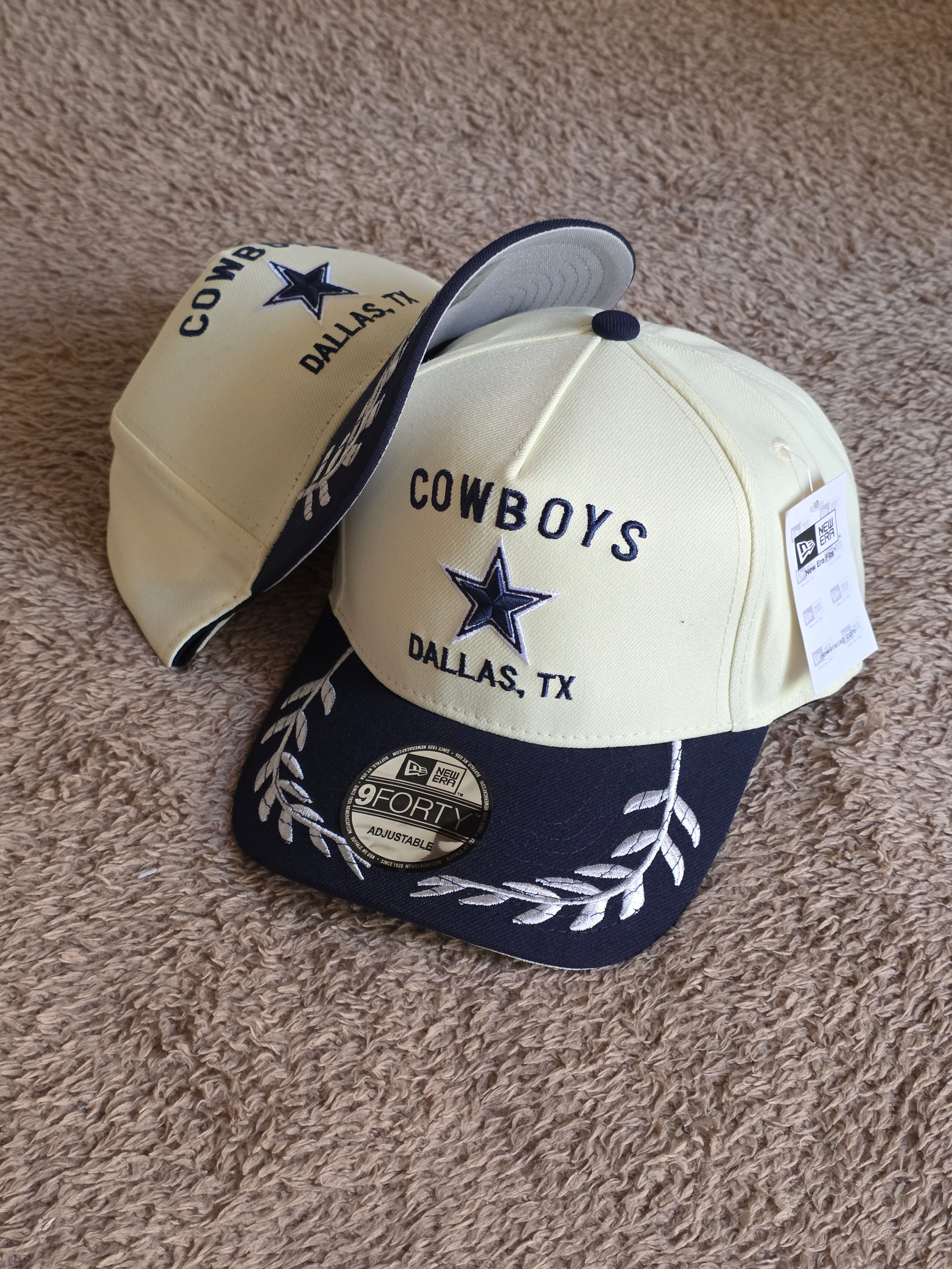 Gorra New Era 9FORTY Dallas Cowboys – (Edición Especial "Laurel Wreath")