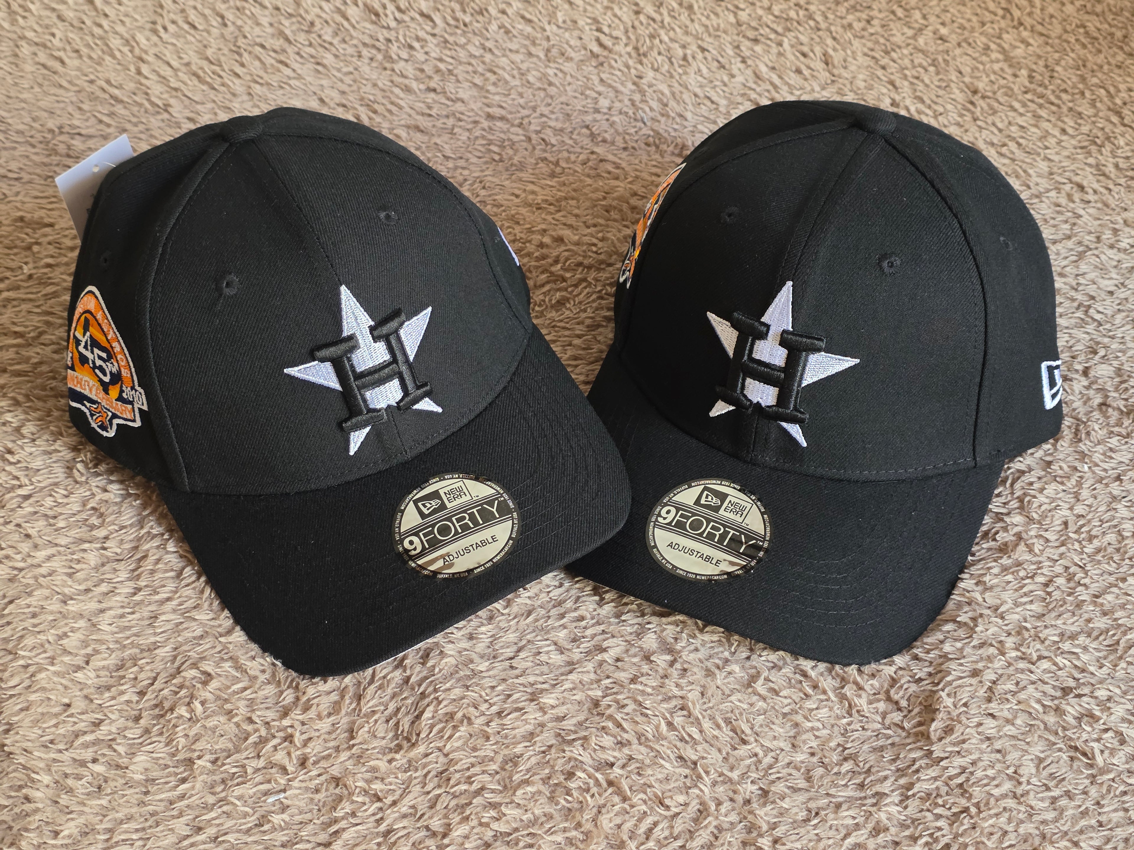 Gorra New Era 9FORTY A-Frame – Houston Astros (Edición Especial 45th Anniversary)