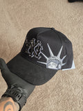 Gorra Dandy Hats - NY Gothic & Estatua de la Libertad (Black Edition)