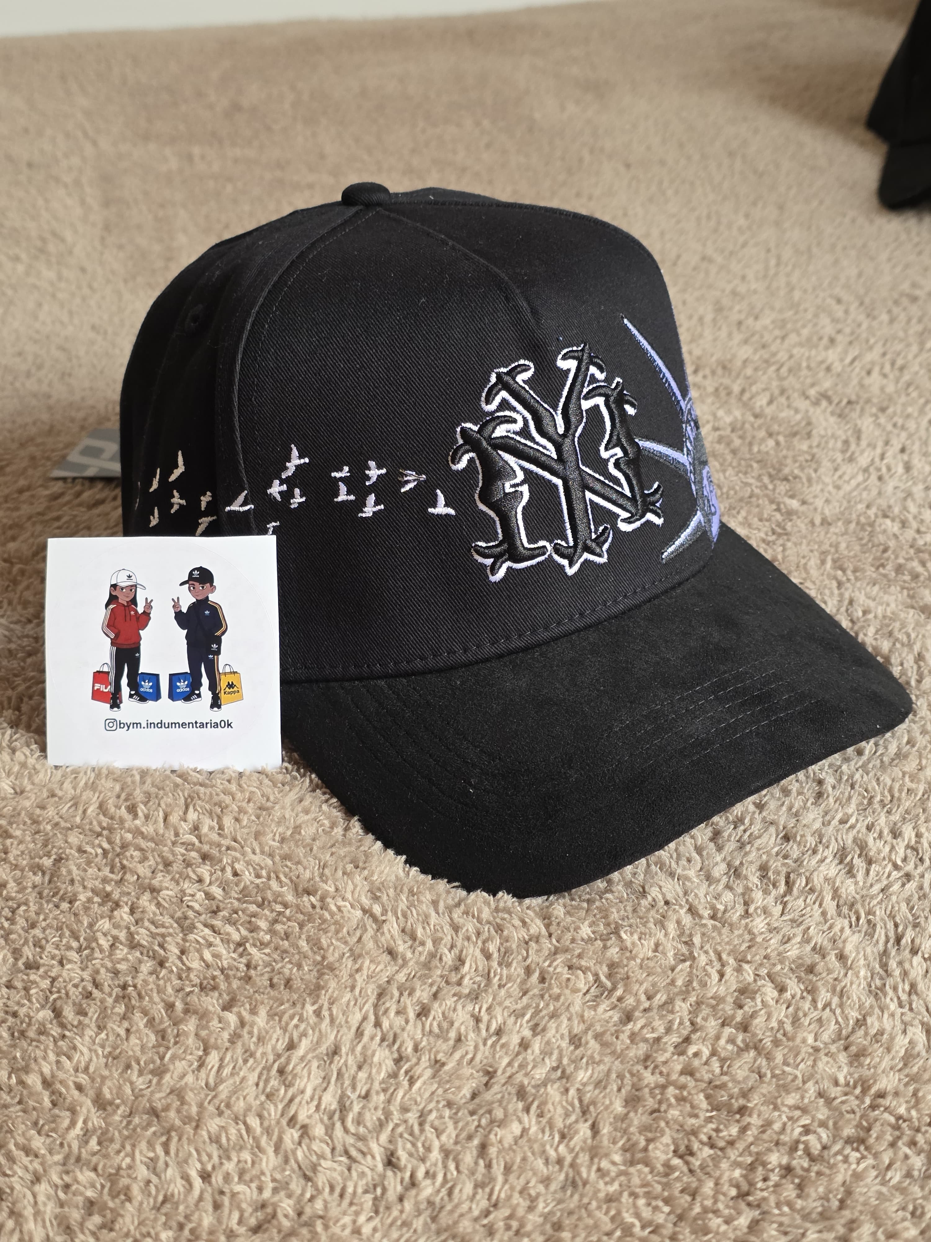 Gorra Dandy Hats - NY Gothic & Estatua de la Libertad (Black Edition)