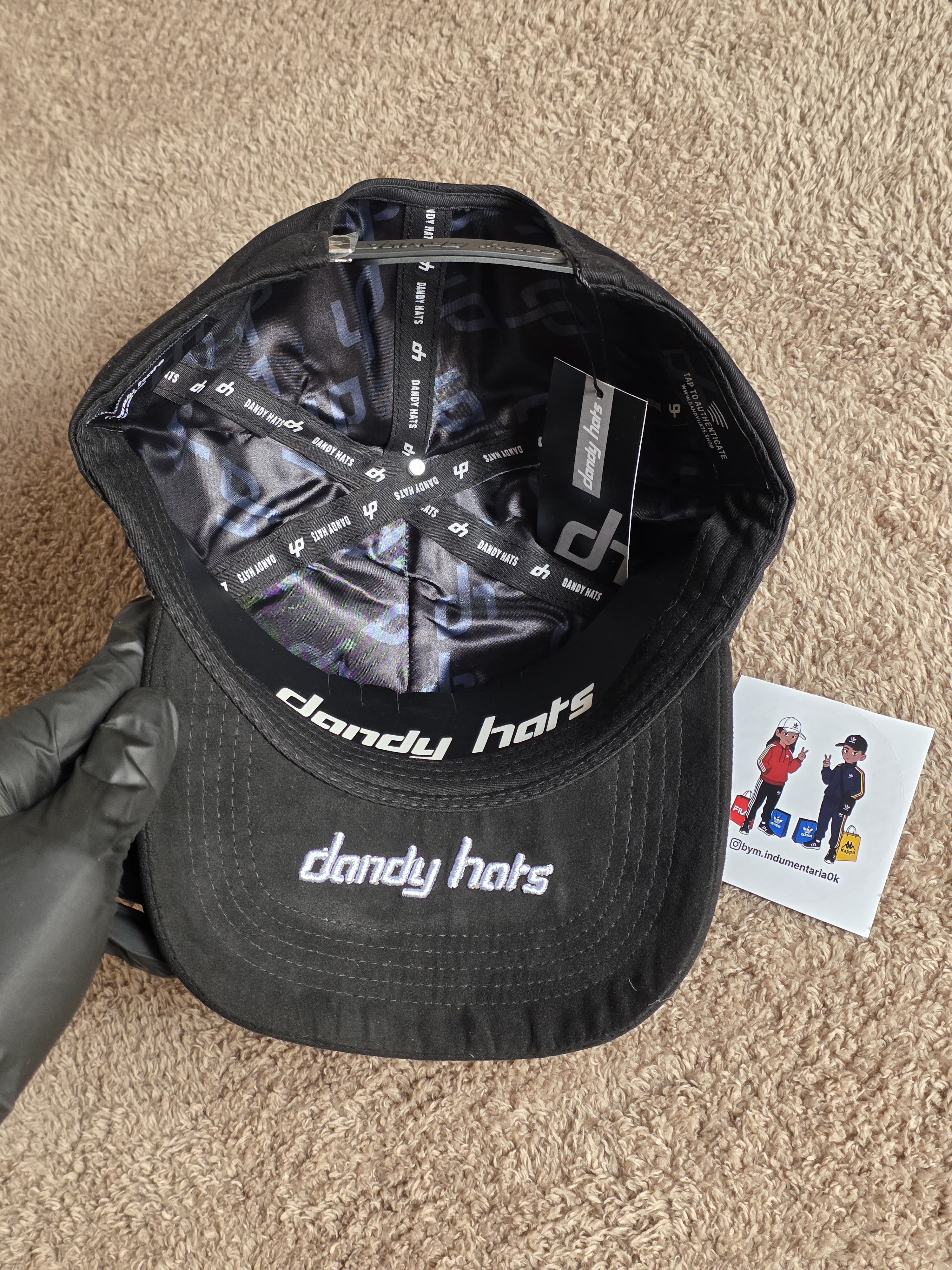 Gorra Dandy Hats - NY Gothic & Estatua de la Libertad (Black Edition)
